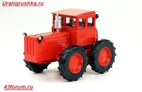Коллекционная масштабная модель 1:43 Алтайский колёсный трактор ТК-4  с журналом №100 (Hachette)